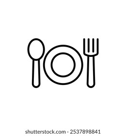 Food icon logo set vector