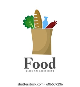 Food icon and logo vector 