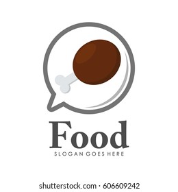 Food icon and logo vector 
