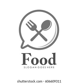 Food icon and logo vector 