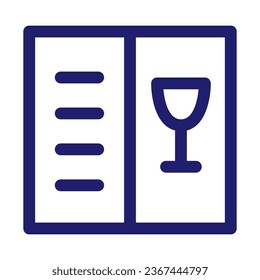 Food icon, menu, restaurant, vector Eps 10. Vector illustration.