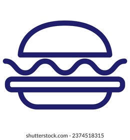 Icono de comida, menú, restaurante, vector Eps 10. Ilustración vectorial.