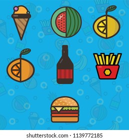 Food icon pack