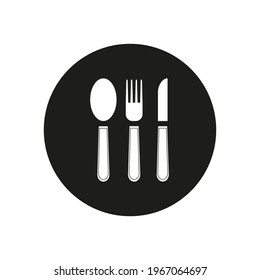 Food icon. Restaurant. Cutlery. Vector