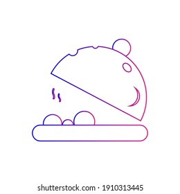 Food Icon. Restaurant food, hot food icon. 