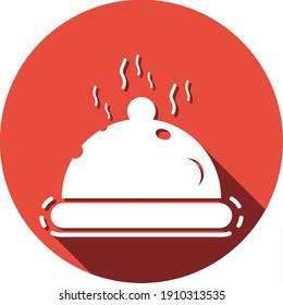 Food Icon. Restaurant food, hot food icon. 