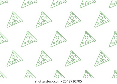 Lebensmittel-Symbol nahtlose Muster Hintergrund. Lebensmittel nahtlose Muster Hintergrund im Monoline Stil Design