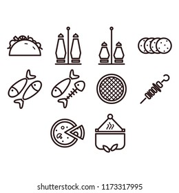 food icon set 2