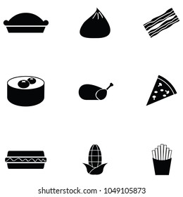 food icon set