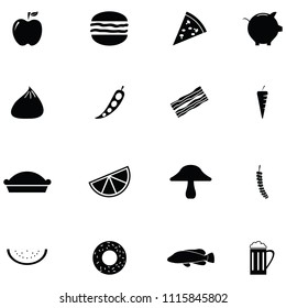 food icon set