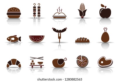 food icon set