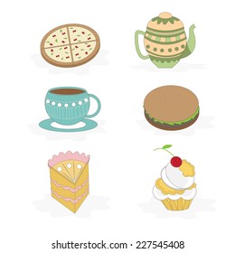 food icon set