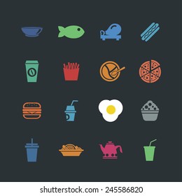 food icon set