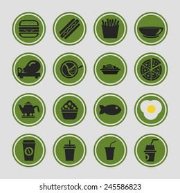 food icon set
