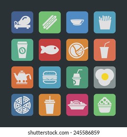 food icon set