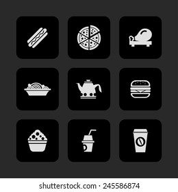 food icon set