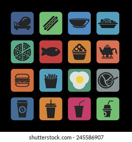 food icon set