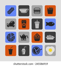 food icon set