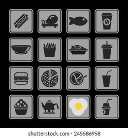 food icon set