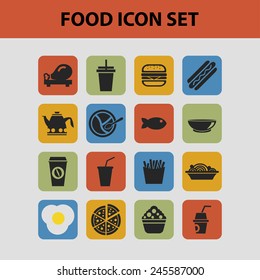 food icon set