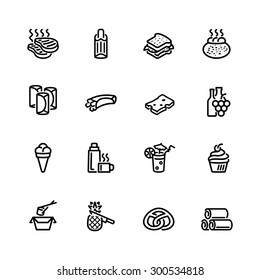 food icon set