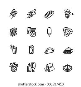 food icon set