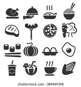 food icon set