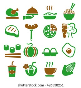 food icon set