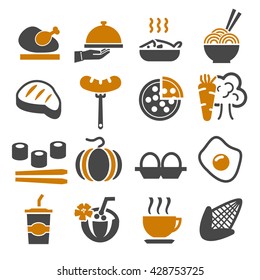 food icon set