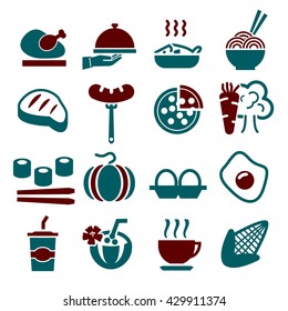 food icon set