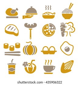 food icon set