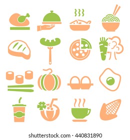 food icon set