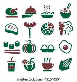 food icon set