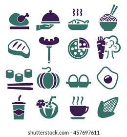 food icon set