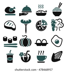 food icon set