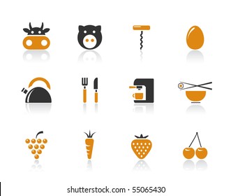 Food icon set