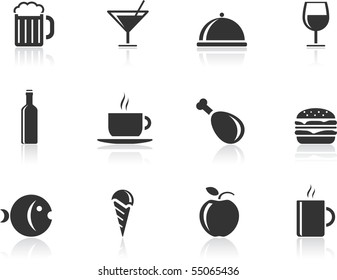 Food icon set