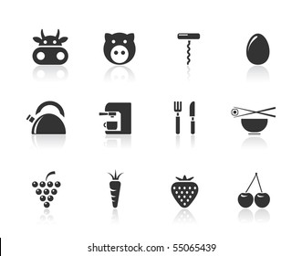 Food icon set