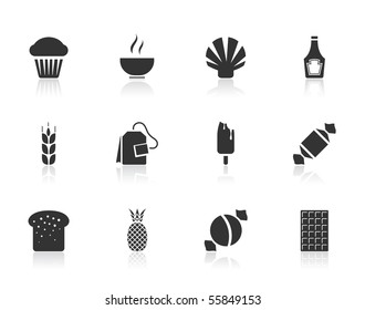 Food icon set