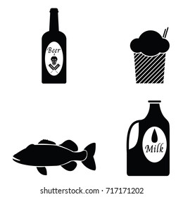 food icon set