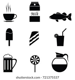 food icon set
