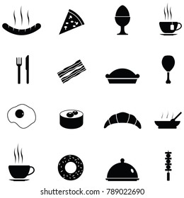 food icon set