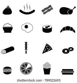 food icon set