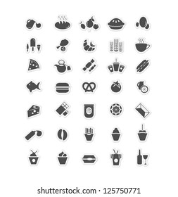 Food Icon set ( Set of 35 Quality icons ) 2
