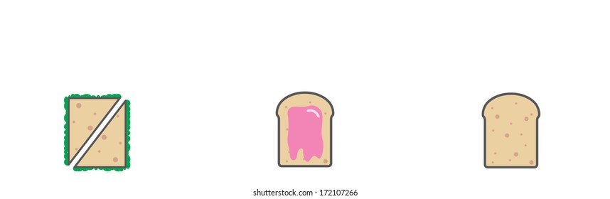 Food icon set \ Minimalism \ Simple Design