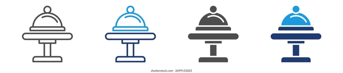food icon set multiple style