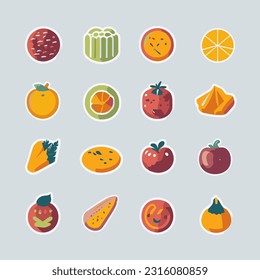 Food Icon Set Vector Design