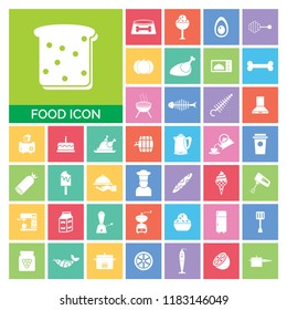 Food icon Set. Very Useful Food icon Set Simple illustration. Icons Useful For Web, Mobile, Software & Apps. Eps-10.