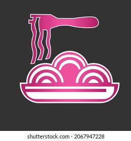 food icon simple vector design