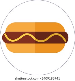 Food icon, various types of food icons like burger, pizza, ice-cream, egg,